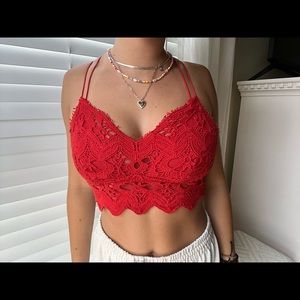 Free People crop bralette top